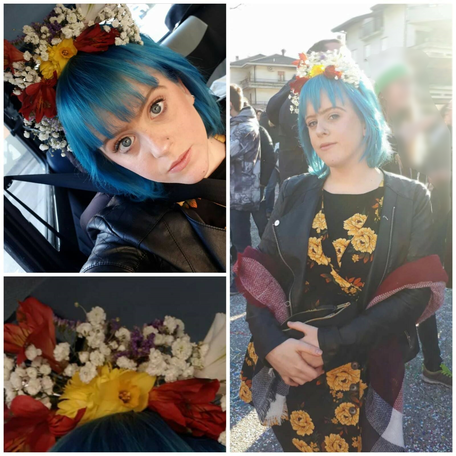 Cerchietto Capelli Fiori Fioreria Bruseghini Besenello Trento